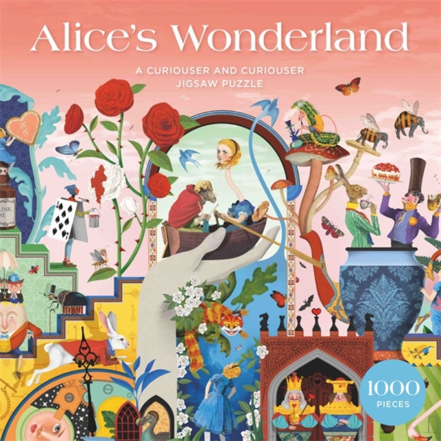 Alice's Wonderland : A Curiouser and Curiouser Jigsaw Puzzle-9781786279491