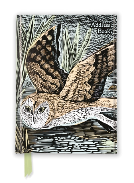 Angela Harding: Marsh Owl (Address Book)-9781804173596