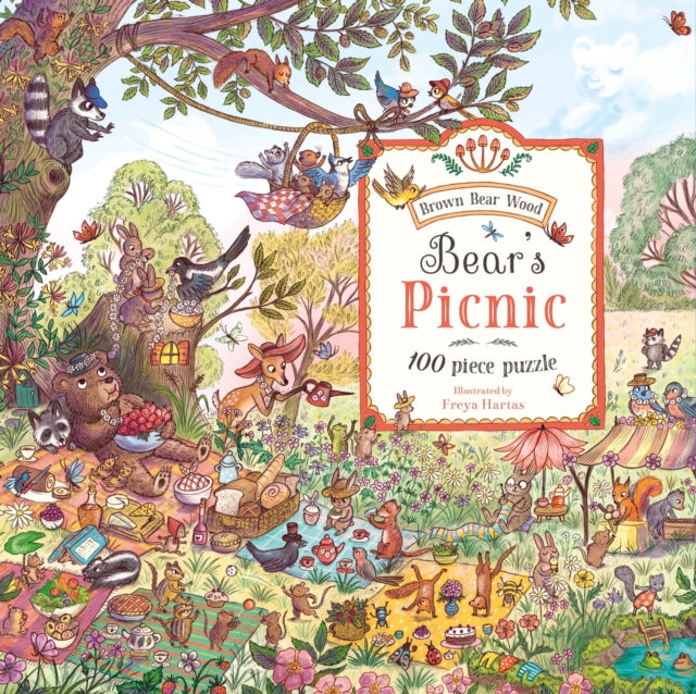 Bear's Picnic Puzzle : A Magical Woodland (100-piece Puzzle)-9781913520519